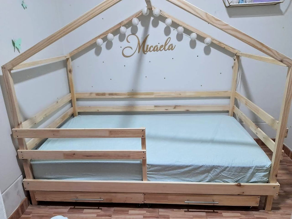 Miniatura: Cama Montessori Modelo Bondad