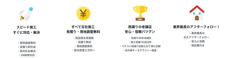 選ばれる理由