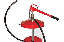 PUMPRITE FIELD GREASER COMPLETE WITH METAL DRUM COVER AND FOLLOWER PLATE