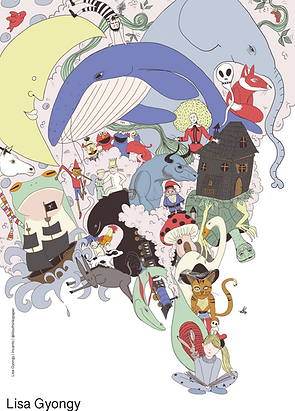 Incanto - Mostra FestivalLibro Muralto - illustrazione ticinese