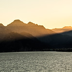 Mountain Sunset View