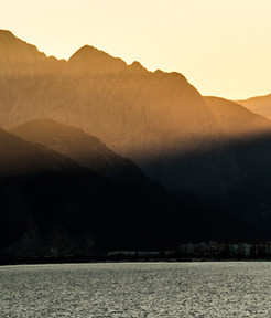 Mountain Sunset View