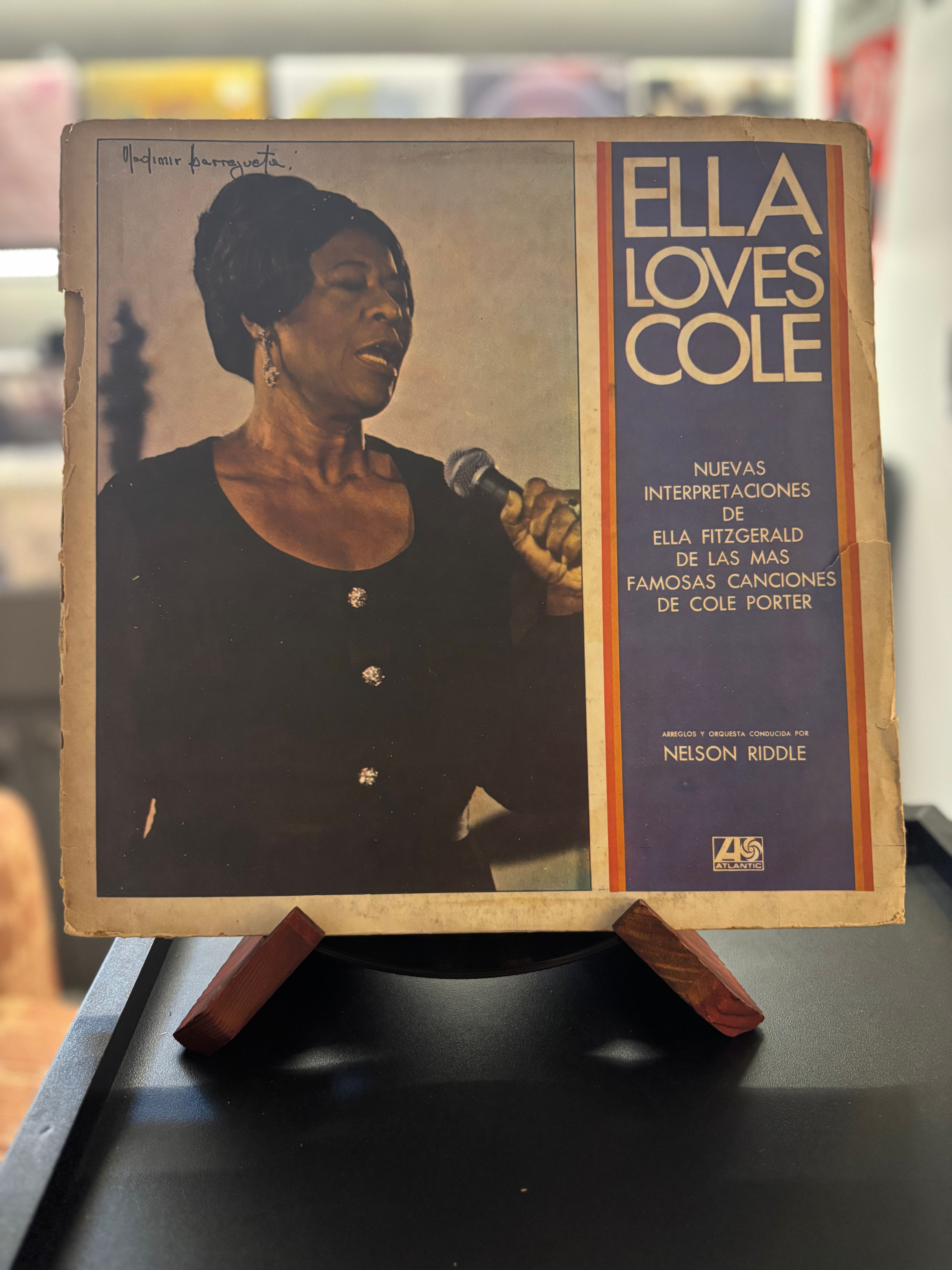 Ella FitzGerald - Ella Loves Cole Vinilo Segunda Mano