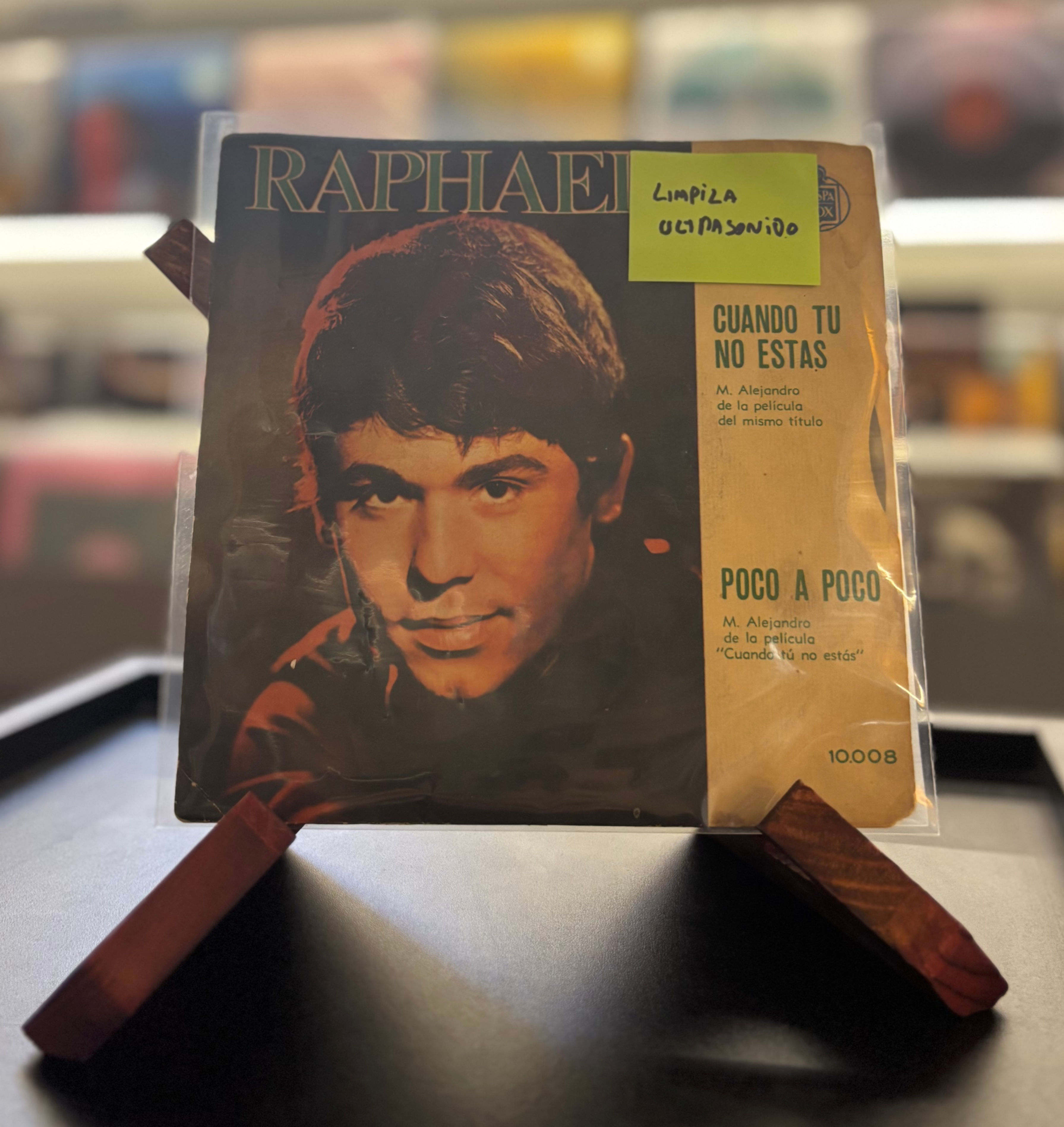 Raphael – Cuando Tú No Estás / Poco A Poco Single 7" Vinilo Segunda ManoMano