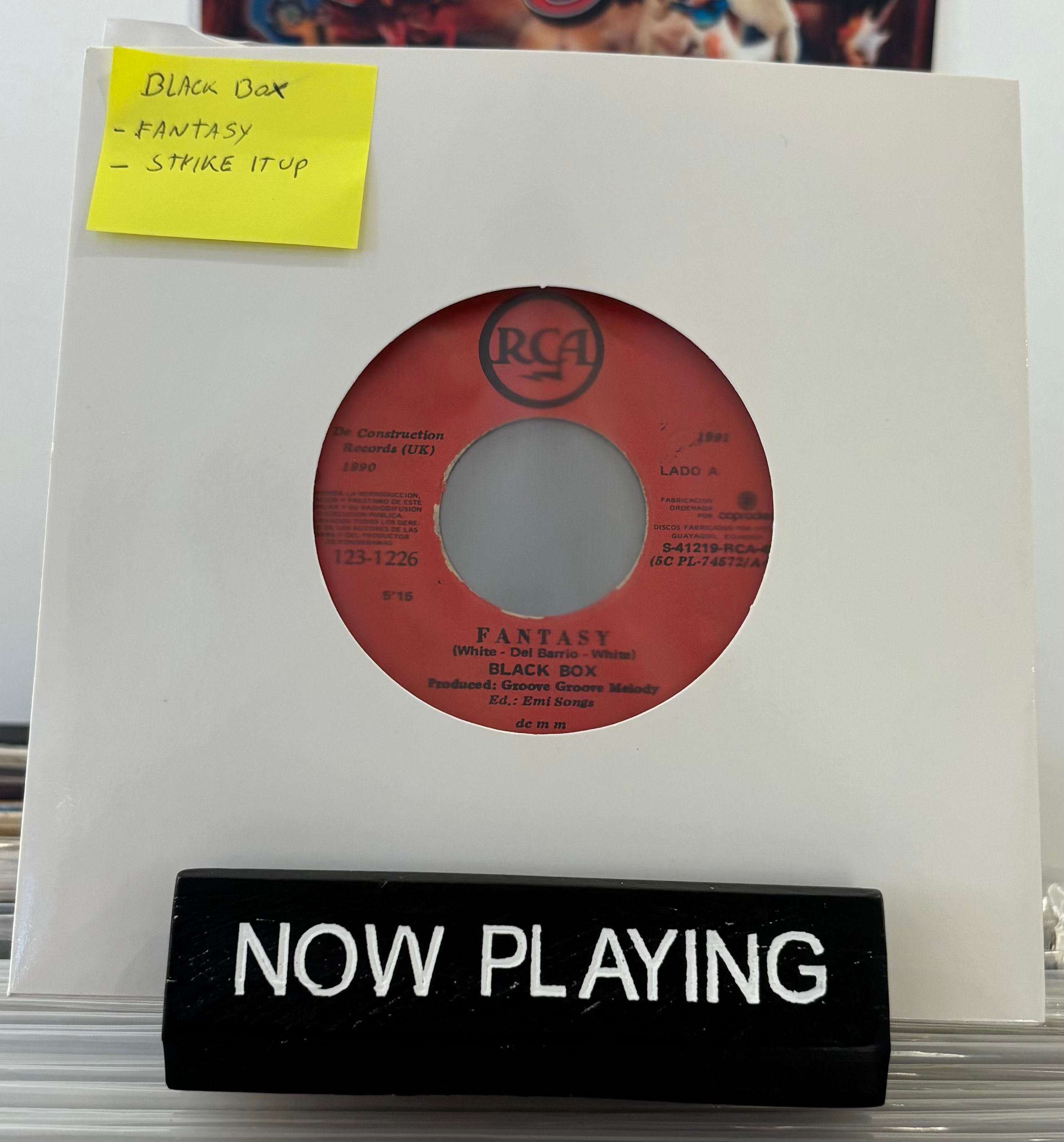 Black Box - Fantasy Single 7" Vinilo Segunda Mano