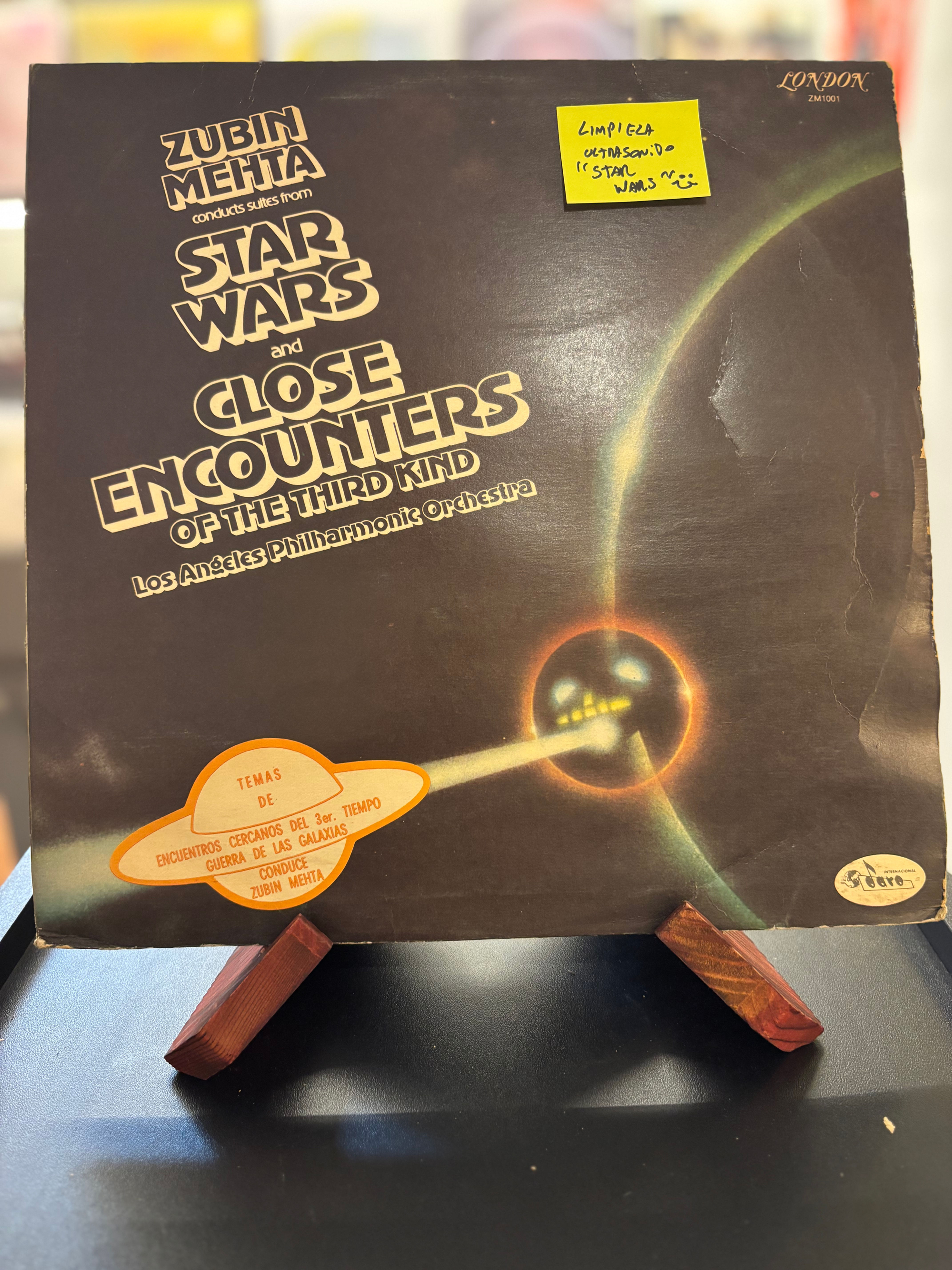 Zubin Mehta Conducts - Star Wars and Close Encounters of Vinilo LP Segunda Mano