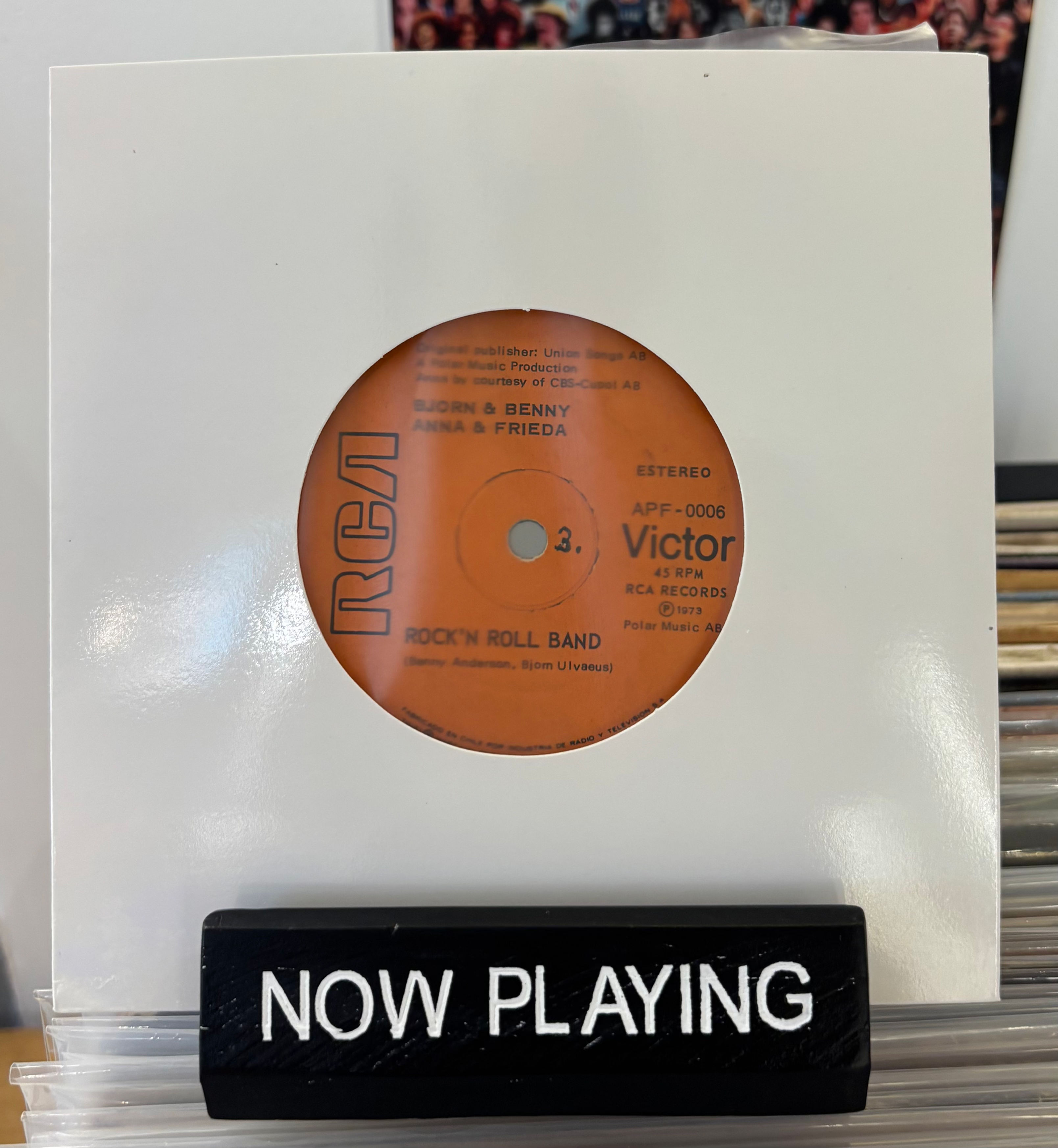 Bjorn & Benny, Anna & Frieda - Ring Ring Single 7" Vinilo Segunda Man