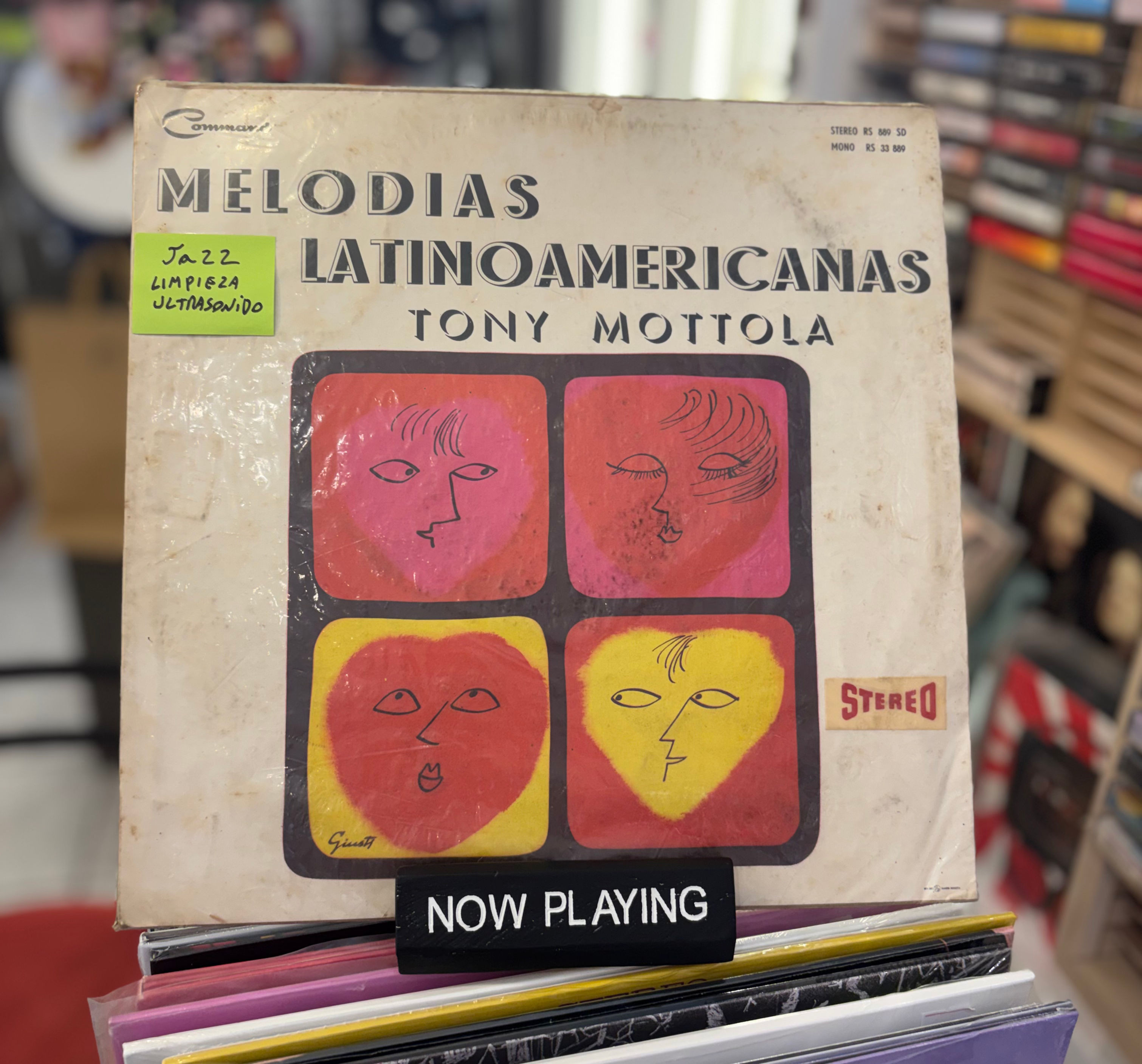 Tony Mottola - Melodias Latinoamericanas Vinilo Segunda Mano