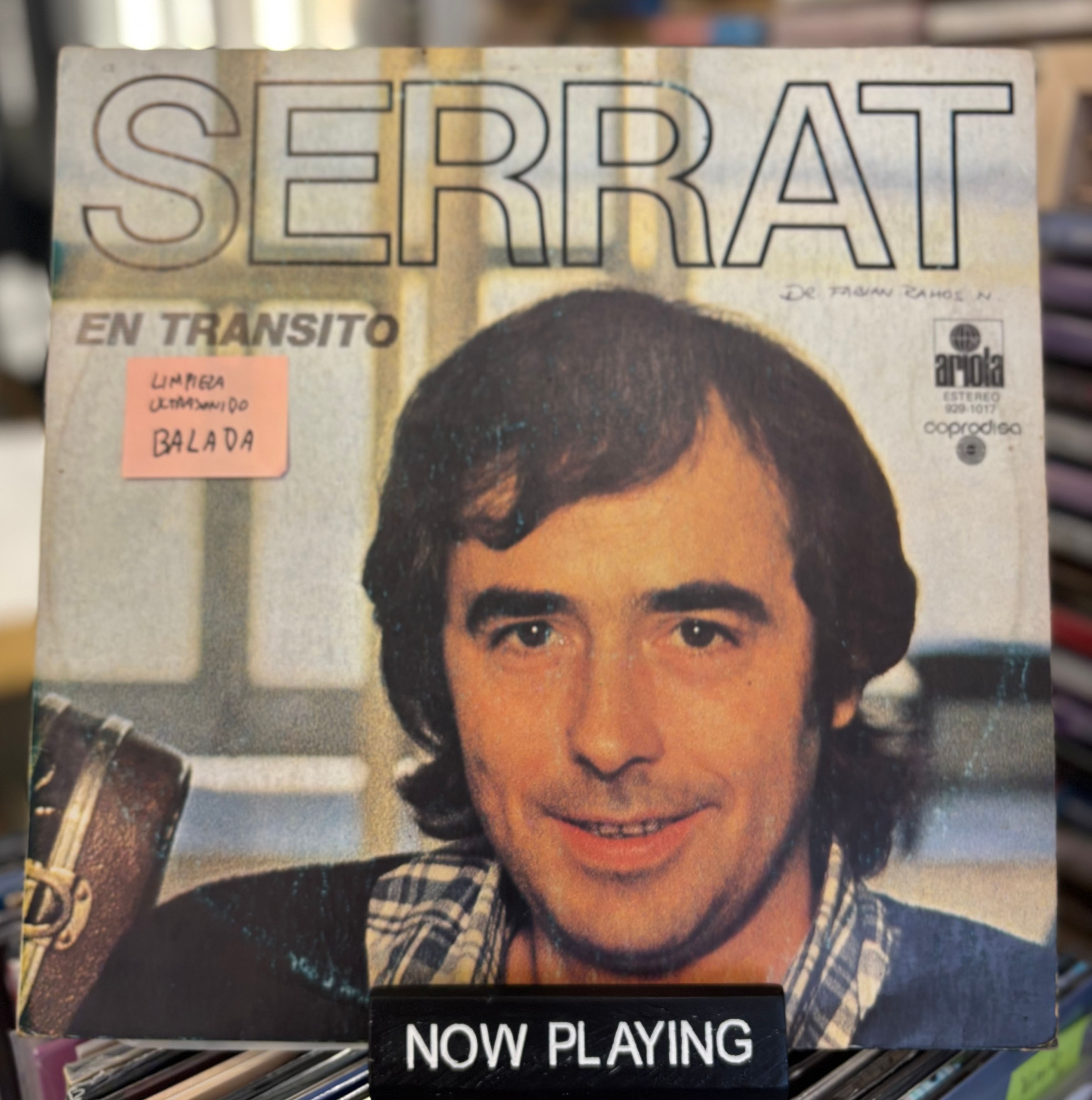 Joan Manuel Serrat - En Tránsito Segunda Mano