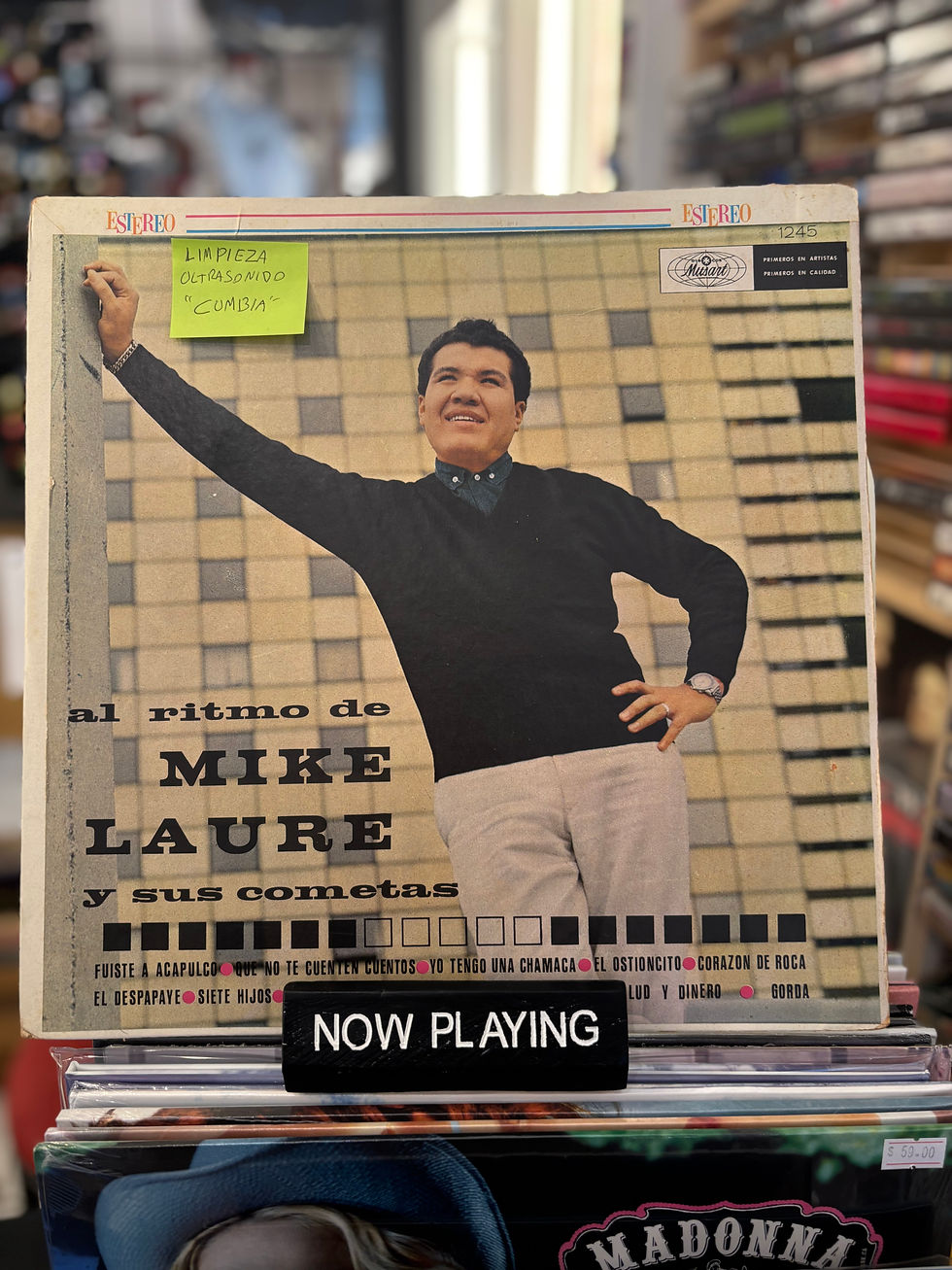 Miniatura: Mike Laure Y Sus Cometas - Al Ritmo De Mike Laure  Vinilo Segunda Ma