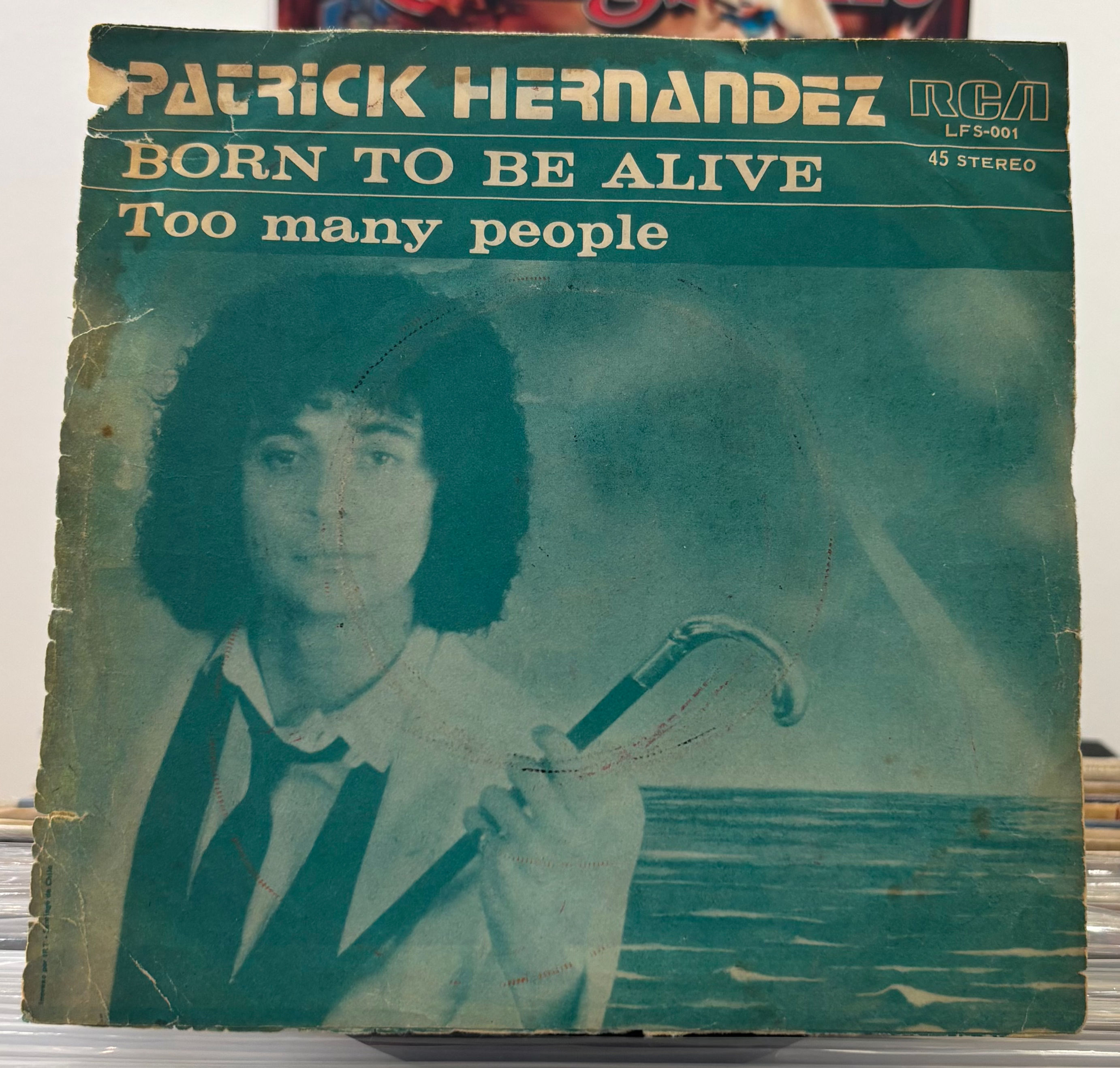 Patrick Hernandez - Born To Be Alive Single 7" Vinilo Segunda Mano