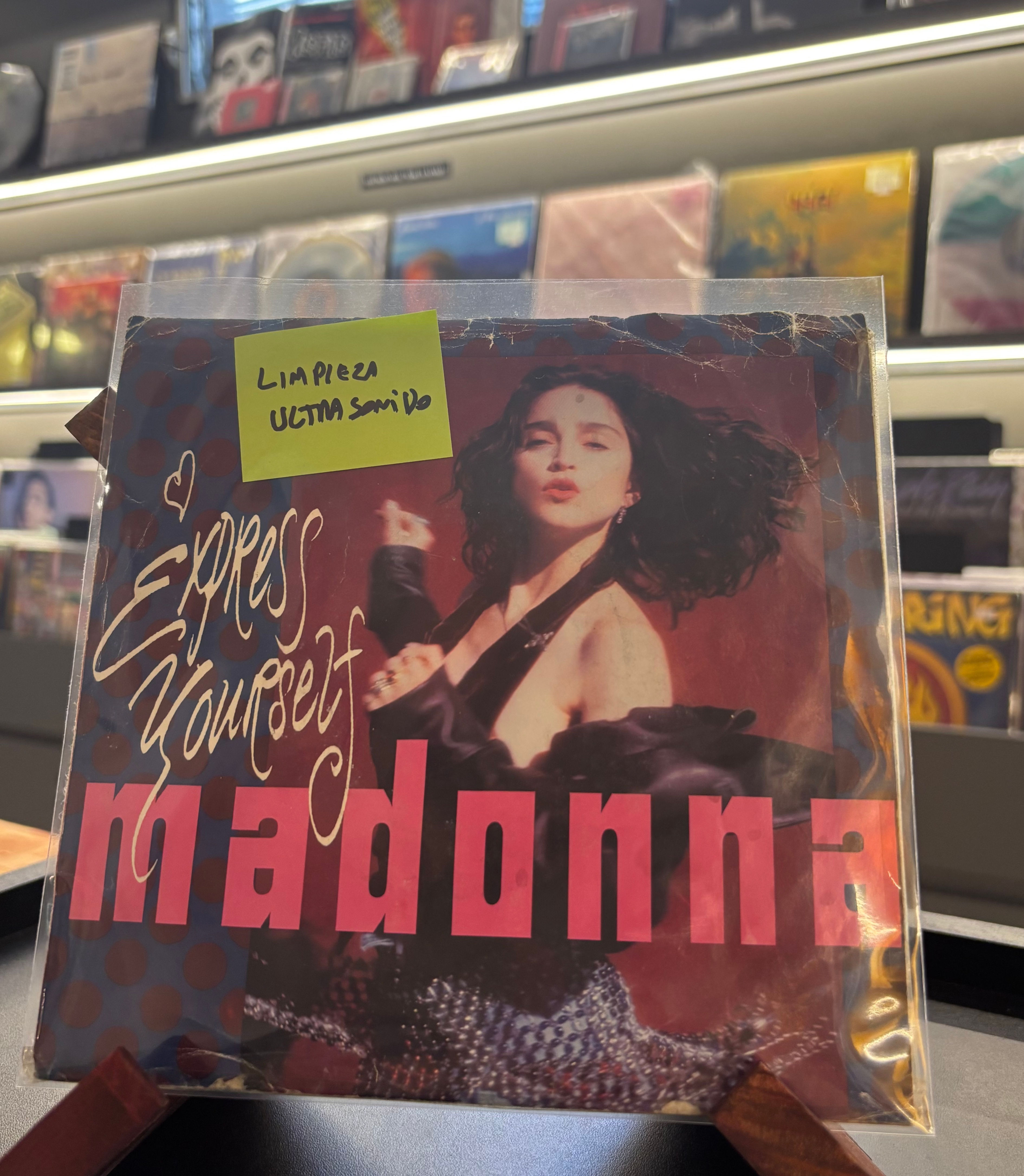 Madonna - Express Yourself Single 7" Vinilo Segunda Mano