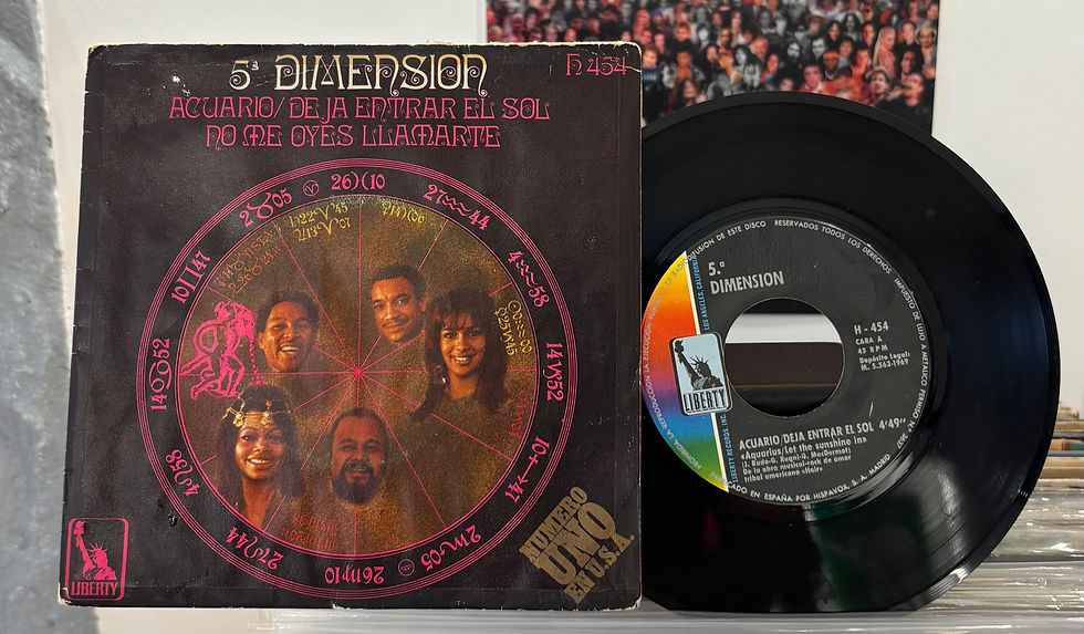 Miniatura: The 5th Dimension - Aquarius  Single 7" Vinilo Segunda Mano