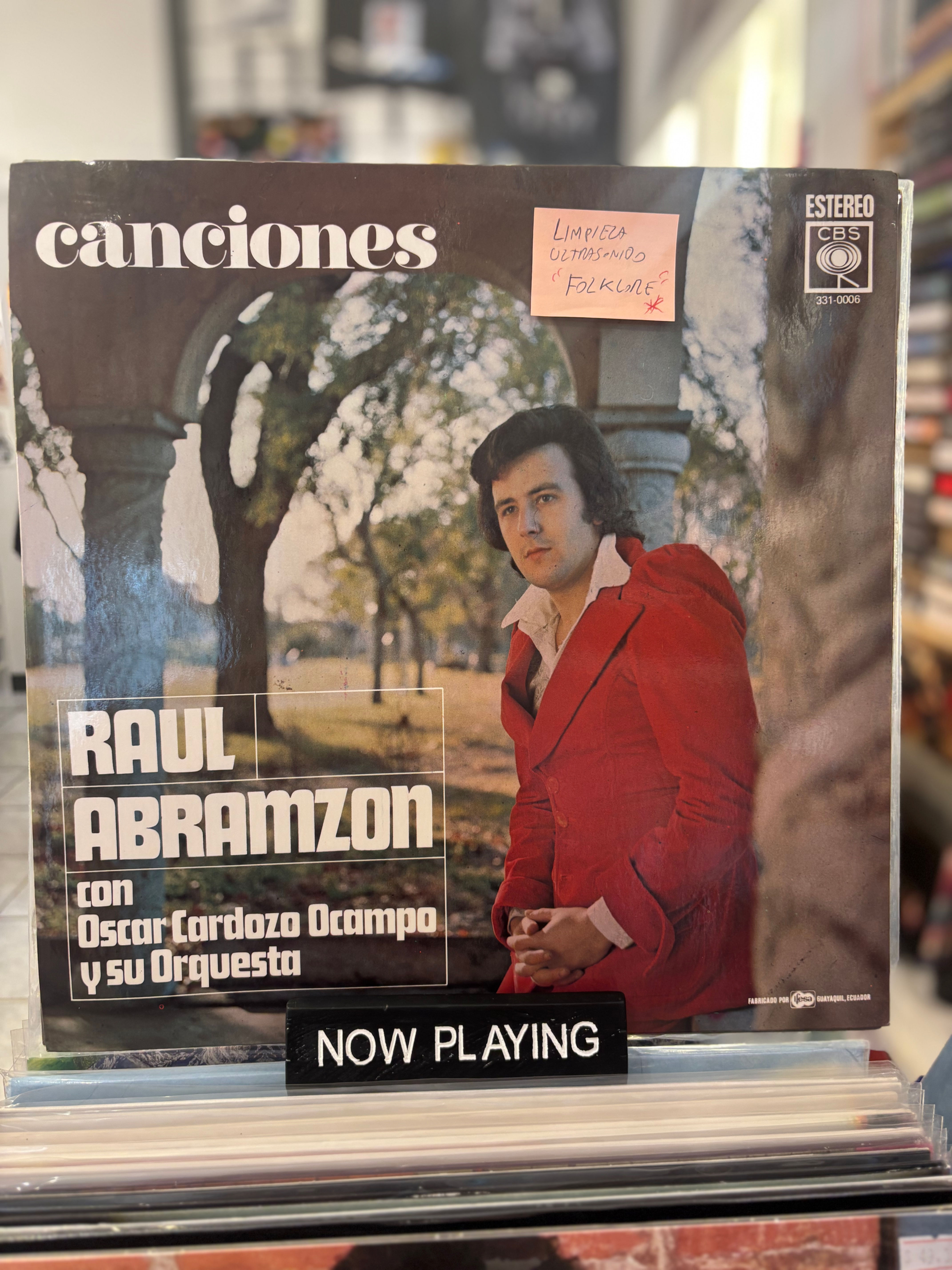 Raúl Abramzon - Canciones Vinilo Segunda Mano