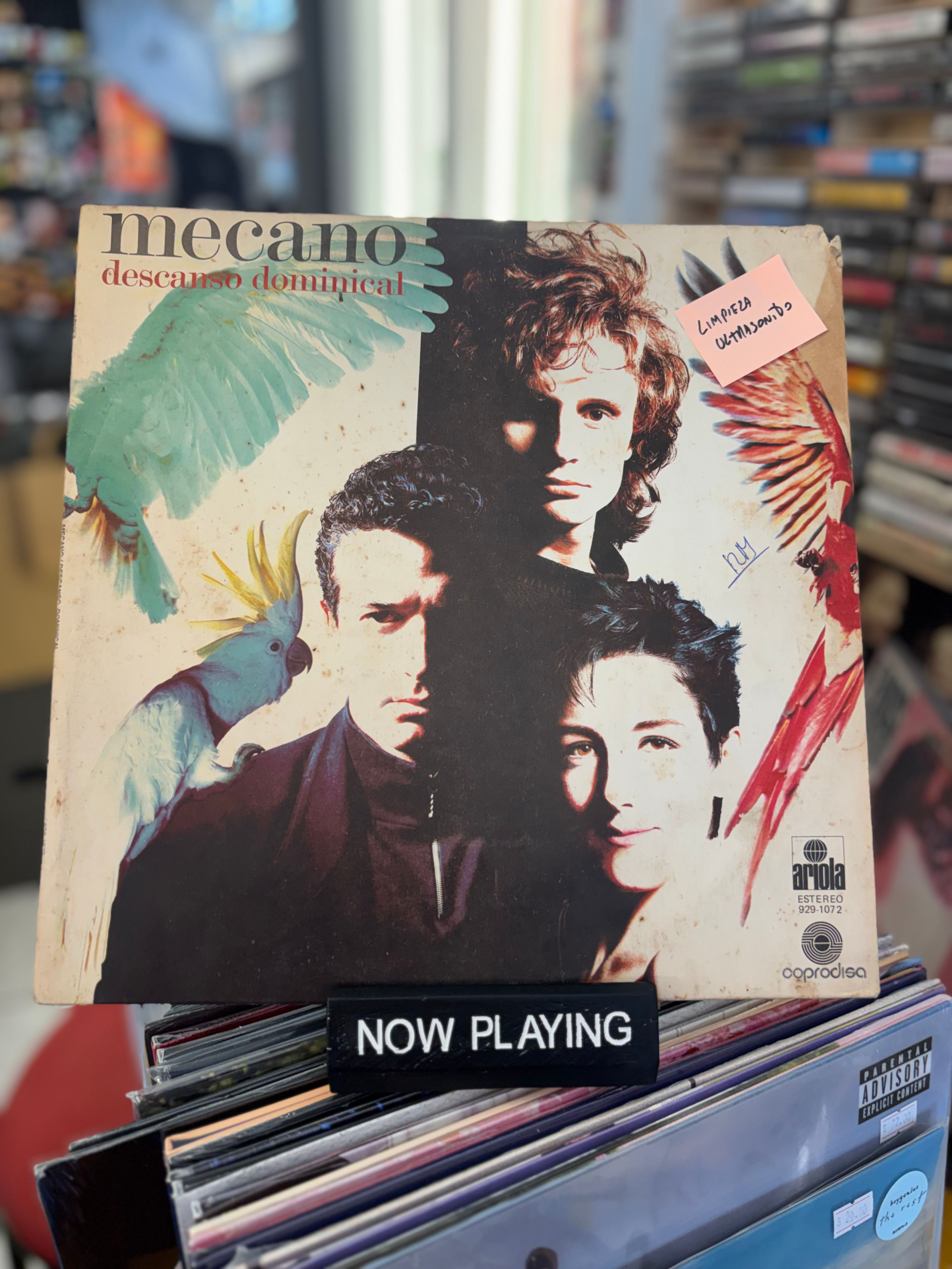 Mecano - Descanso Dominical Vinilo Segunda Mano