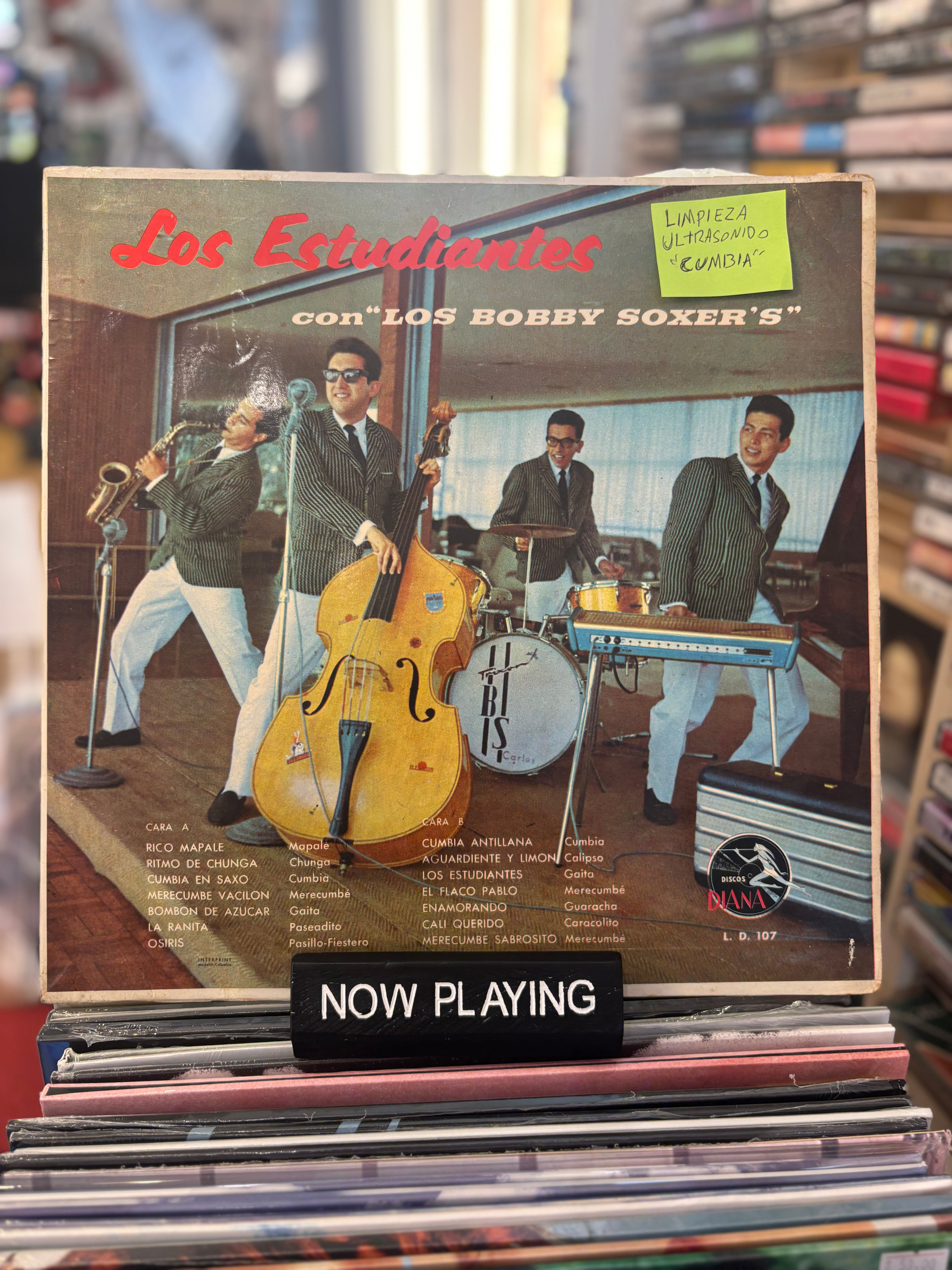 Los Bobby Soxers - Los Estudiantes Vinilo Segunda Ma