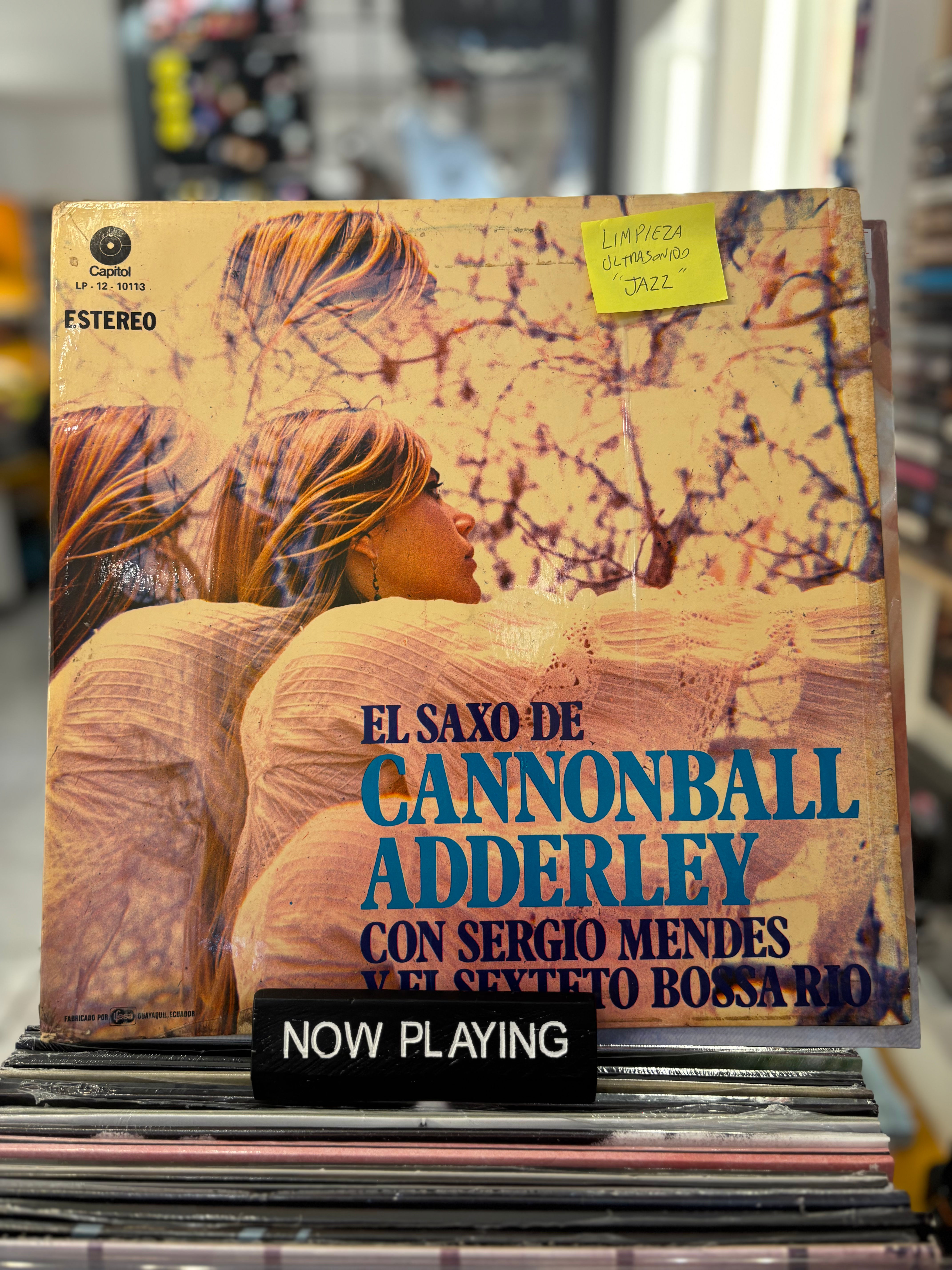 Cannonball Adderley - El Saxo Vinilo Segunda Mano
