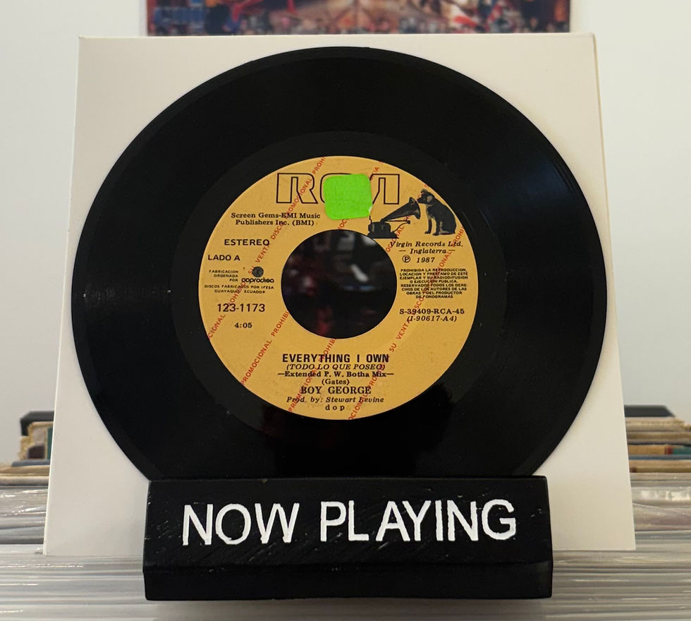 Miniatura: Boy George – Everything I Own Single 7" Vinilo Segunda Man