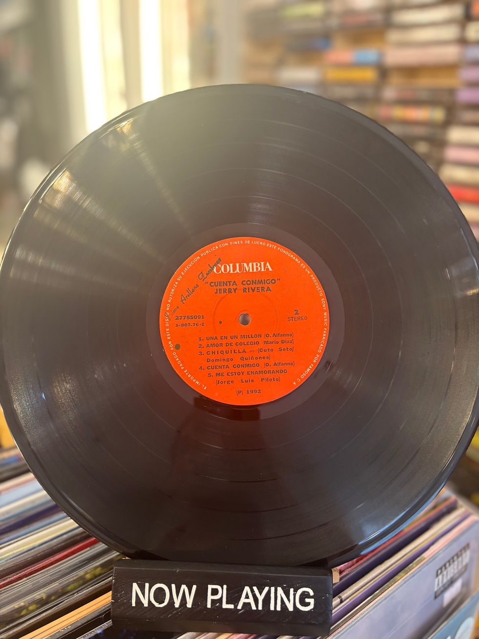 Miniatura: Jerry Rivera - Cuenta Conmigo Vinilo De Segunda Mano