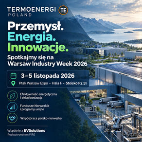 Termoenergi Poland na Warsaw Industry Week 2026 – hala F, stoisko F2.51