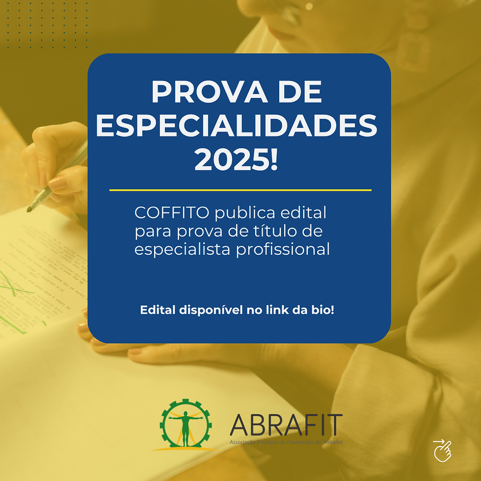 PROVA DE ESPECIALIDADES 2025