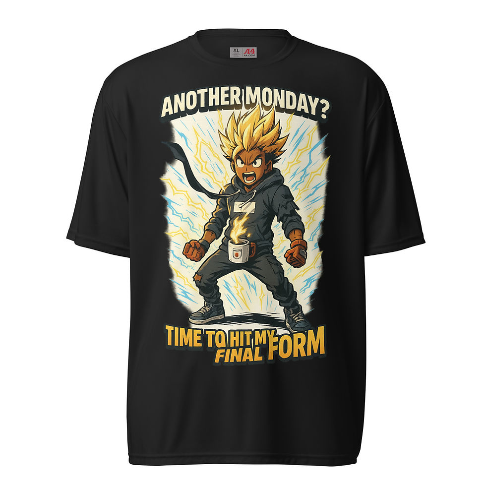 Miniatura: TIME TO HIT MY FINAL FORM Performance Premium Tee