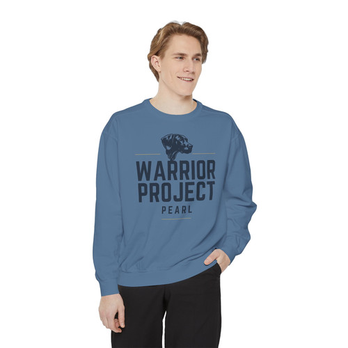 Unisex Garment-Dyed Sweatshirt | WarriorProjectPearl