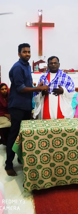 Welcoming Rev.Paul Navaraj & his family -5-6-2022