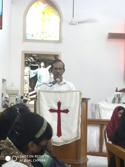 Welcoming Rev.Paul Navaraj & his family -5-6-2022
