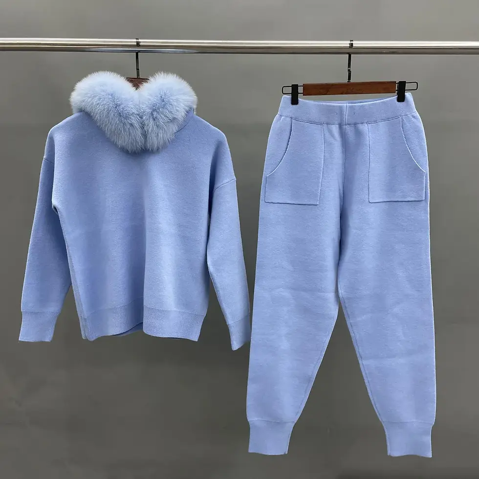 Thumbnail: Janefur Women's Long Sleeve Tracksuit Set