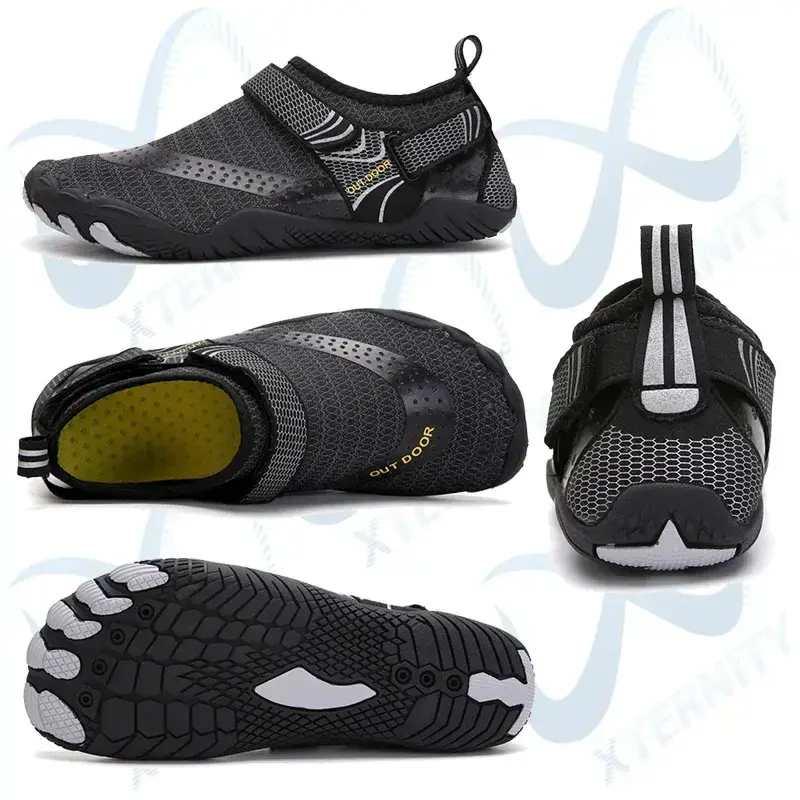 Thumbnail: Elastic Quick Dry Aqua Shoes Unisex Swimming  Anti-slip Shoes 
