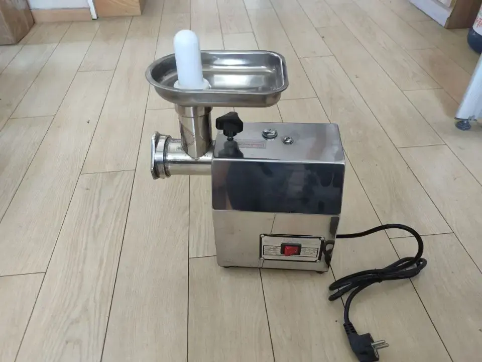 Thumbnail: Homework Meat Grinder Electric Machine With Woking Table