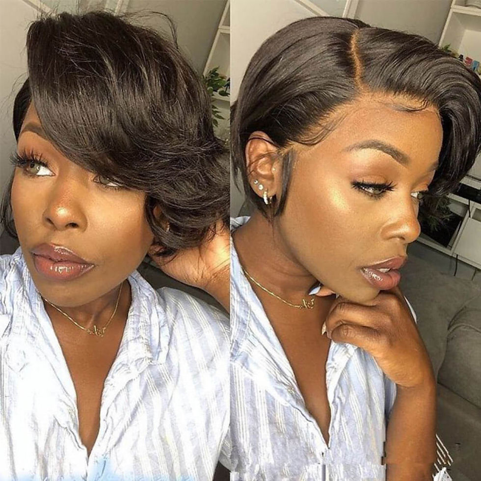 LuxeFlow Hair Short Wig