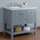 Thumbnail: Anabelle 36" Grey Single Sink Vanity