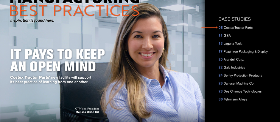 Peachtree Featured in "Manufacturing Best Practices"