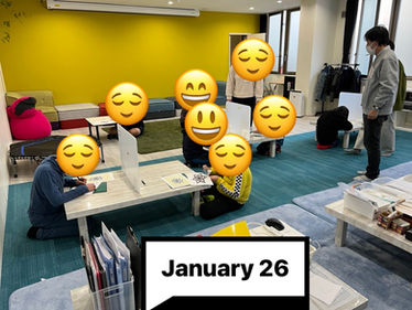 冬をイメージした切り絵