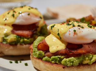 Breakfast in Bed and Two Benedicts I Love