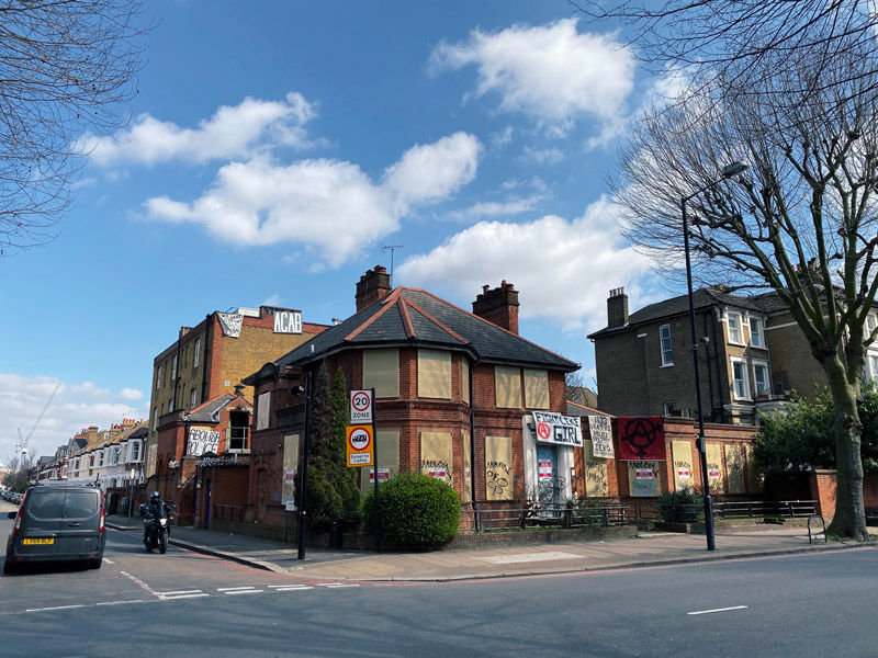Squatting in 2021 Cavendish Road London