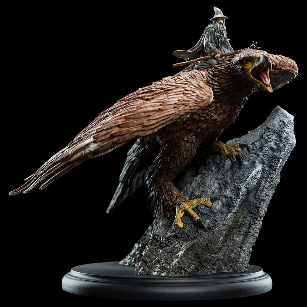Thumbnail: Lord of the Rings Statue Gandalf on Gwaihir 15 cm