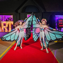 butterfly wings dancers