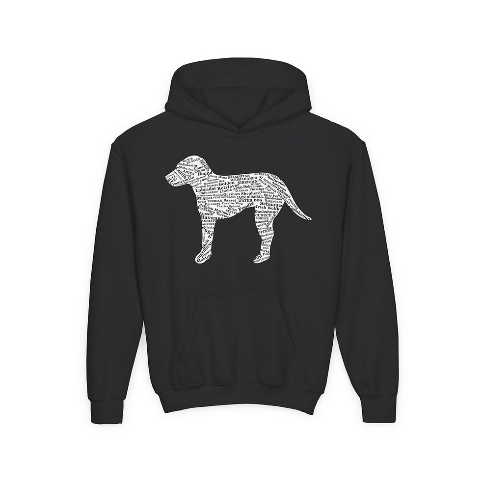 Thumbnail: Youth Heavy Blend Hooded Sweatshirt