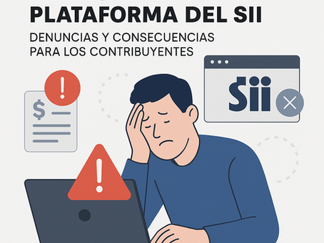 ⚠️ Fallas en la Plataforma del SII: Contadores Denuncian Vulneración de Derechos en la Operación Renta 2025