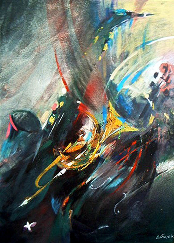 Saxophon, 1999 oil on canvas 90cm x 75cm.jpg