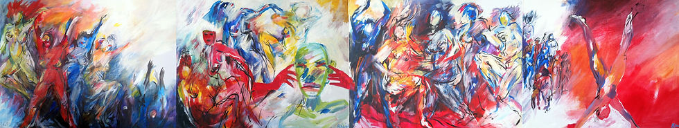 Street Dance, acrylic on canvas, 350cm x 65cm.jpg
