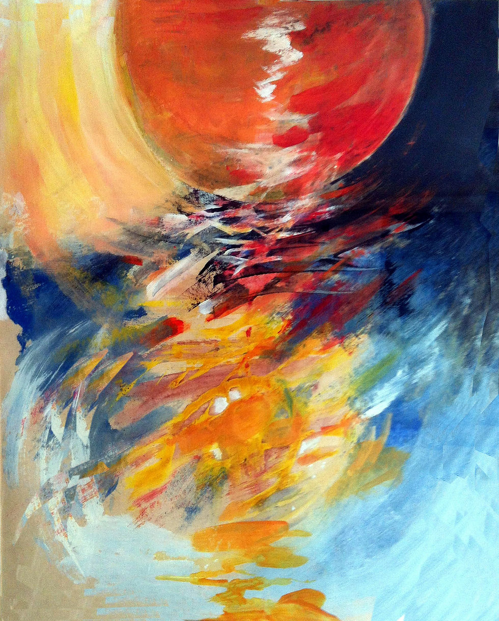 Melting Sun, acrylic on paper 65cm x 52cm.jpg