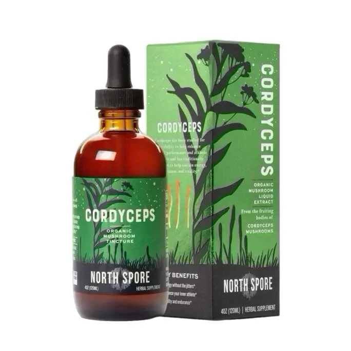 Cordyceps 2oz North Spore Tincture, Organic