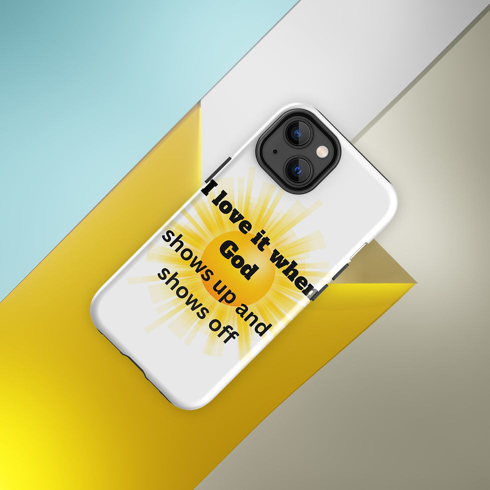 Thumbnail: Christian Faith, Gods Grace, Tough Case for iPhone®