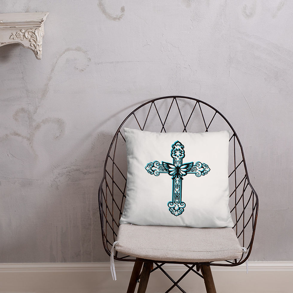 Thumbnail: I am a Princess, Father is King of Kings, Christian Pillow