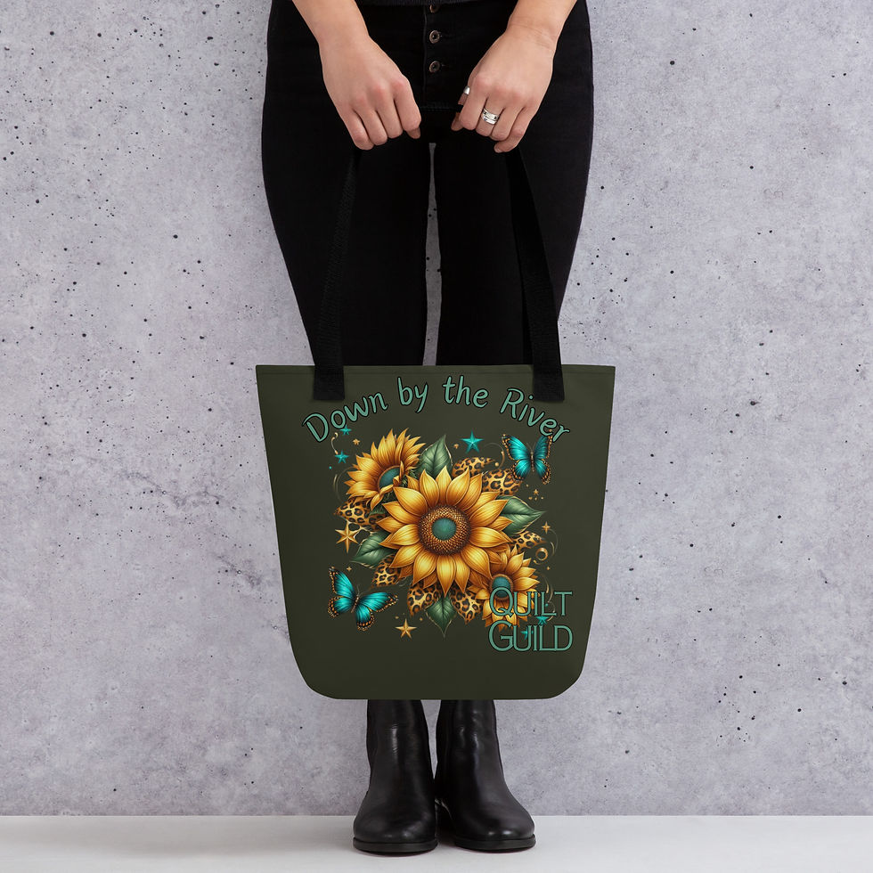 Down by the River, Quilt Guild, Tote bag