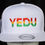 Thumbnail: Embroidered  Snapback - White